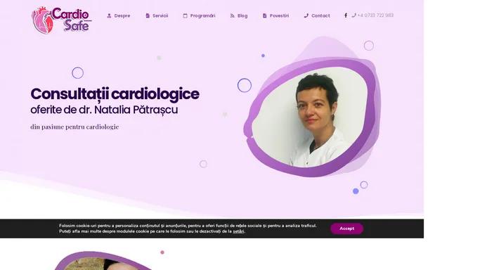 Pagina principala - CardioSafe