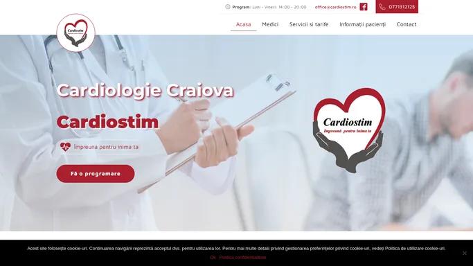 Cabinet cardiologie Craiova - Cardiostim