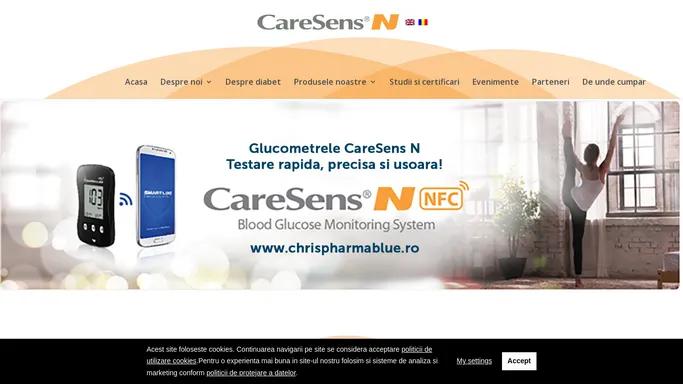 caresens.ro - glucometre | Sistem de monitorizare a glicemiei - rezultate rapide si precise!