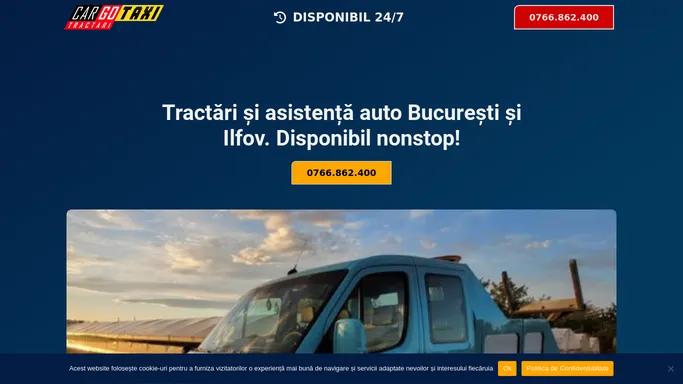 Tractari si asistenta auto Bucuresti si Ilfov - CargoTaxi