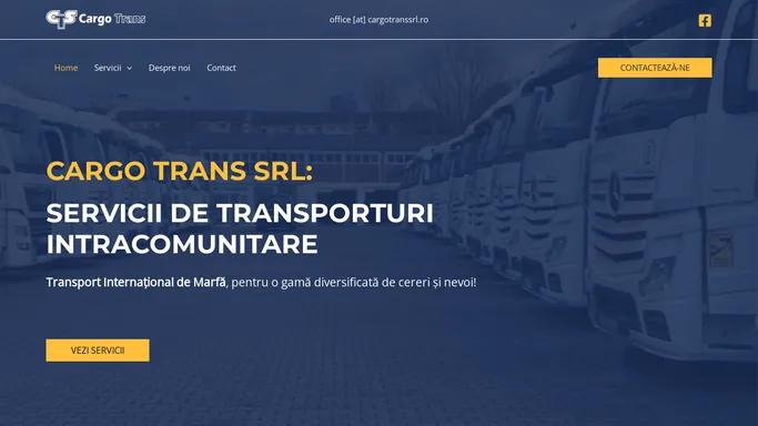 Cargo Trans – Transport International de Marfuri