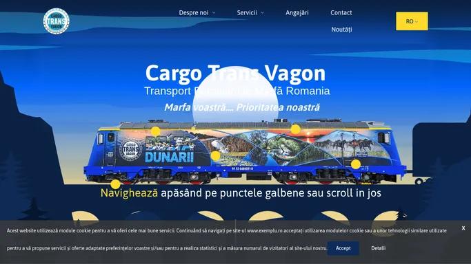 Cargo Trans Vagon - Transport feroviar marfa Romania