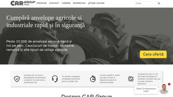 CAR Group Anvelope agricole si industriale second hand