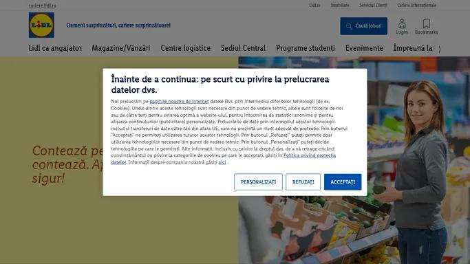 Cariere Lidl