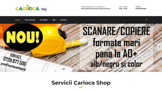 Cariocashop – Centru Printare Bucuresti