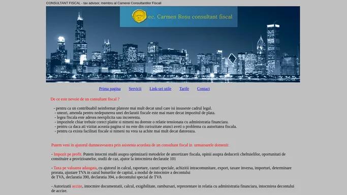 Consultant Fiscal - consultant fiscal Ploiesti, servicii profesionale in domeniul fiscal Ploiesti