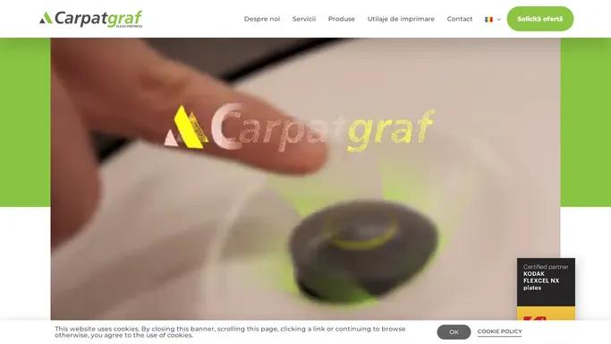 Carpatgraf - Solutii complete pentru tipar flexo