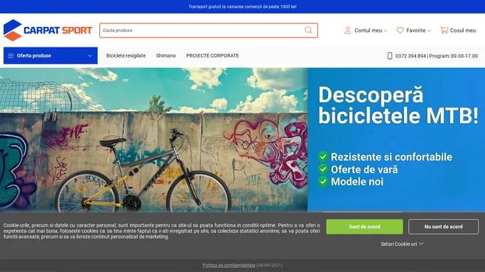 Carpat Sport - magazin online de biciclete, componente si accesorii.