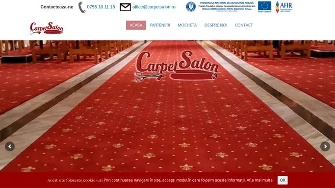 Carpet Salon – Placerea de a pasi