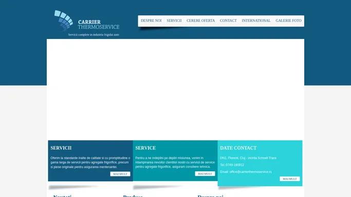 Carrier Thermoservice - Servicii complete in industria frigului auto