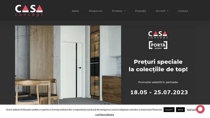 Casa Concept - usi Porta Doors, usi Dre si parchet in Constanta