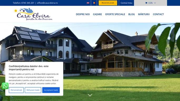 Casa Elvira – Pensiune in Bucovina – Cazare la pensiune in Bucovina