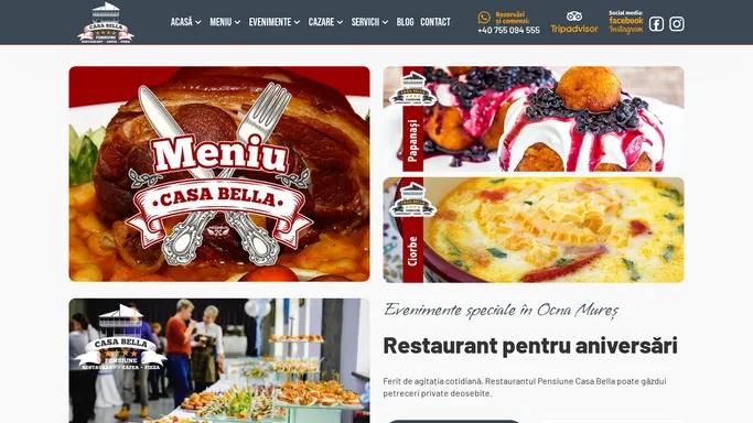 Pensiune • Restaurant • Casa Bella • Ocna Mures • Transilvania