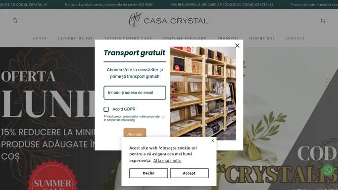 Lenjerii de Pat, Prosoape, Costume Populare | Casa Crystal – CasaCrystal