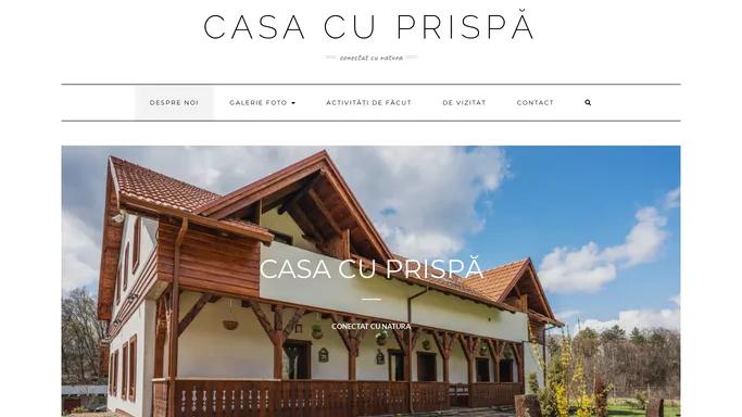 Casa Cu Prispa – Conectat cu natura