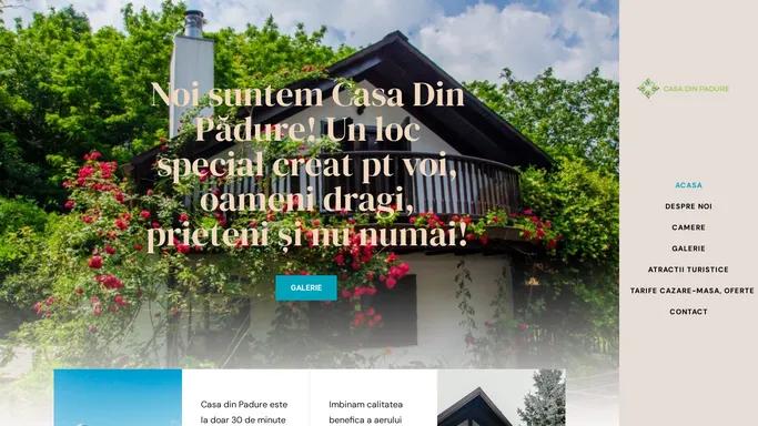 casadinpadure.ro – Oaza de liniste din inima padurii