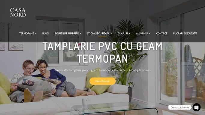 Solutii pentru casa ta - Tamplarie pvc, sticla securizata, geamuri termopan