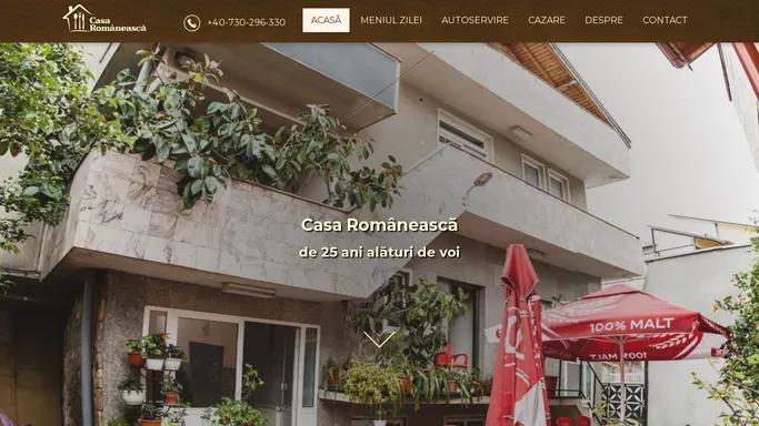 Restaurant - Autoservire - Pensiune | Casa Romaneasca Targoviste