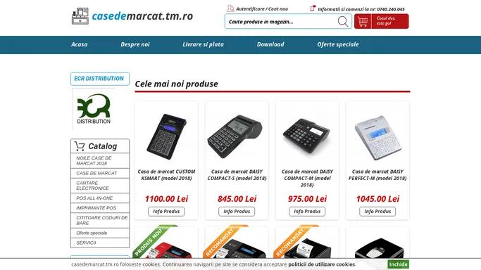 ECR Distribution -Noile case de marcat fiscale cu jurnal electronic Timisoara