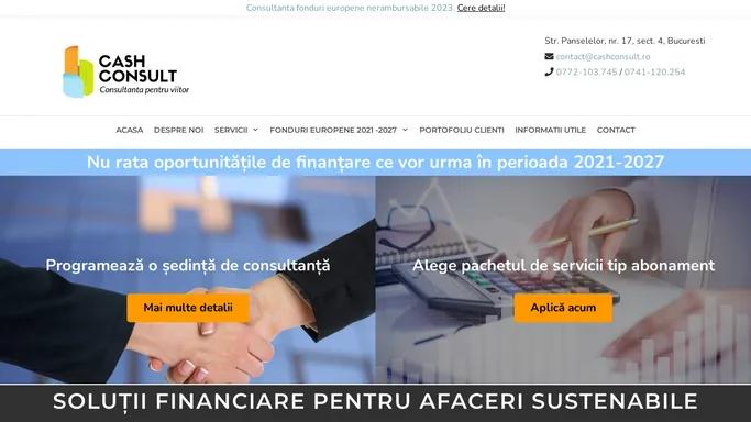 Acasa | CashConsult.ro