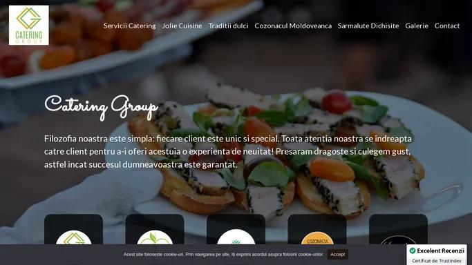  Catering Group - Servicii Catering - Jolie Cuisine - Cozonacul Moldoveanca