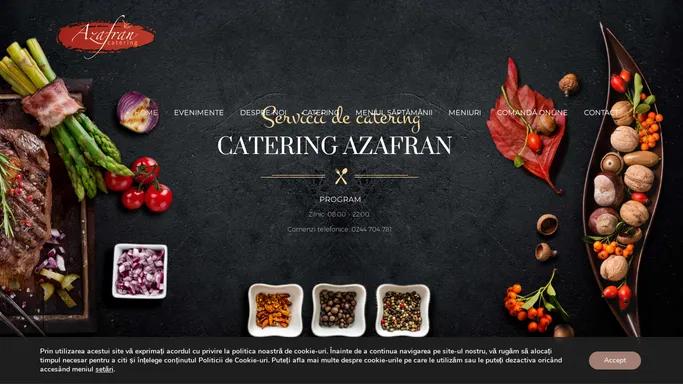 Catering Azafran Restaurant & Servicii catering Campina