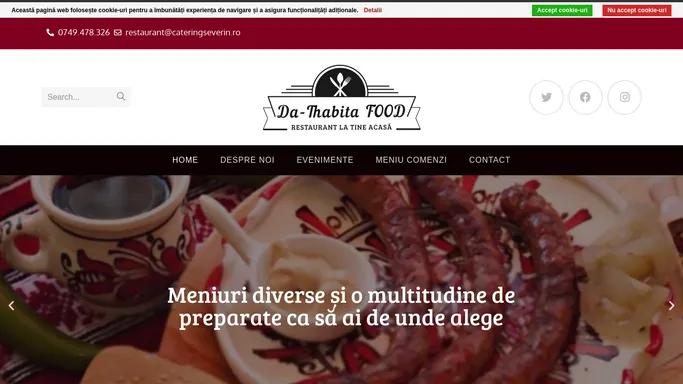 Da-Thabita FOOD – Restaurant la tine acasa