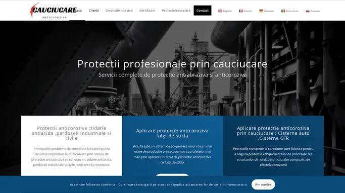 Protectii anticorozive | Cauciucare - Servicii de protetectie anticoroziva