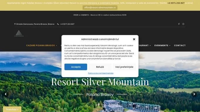 Cazare Poiana Brasov - Silver Mountain Resort & SPA