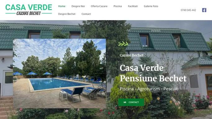 Cazare Casa Verde Bechet