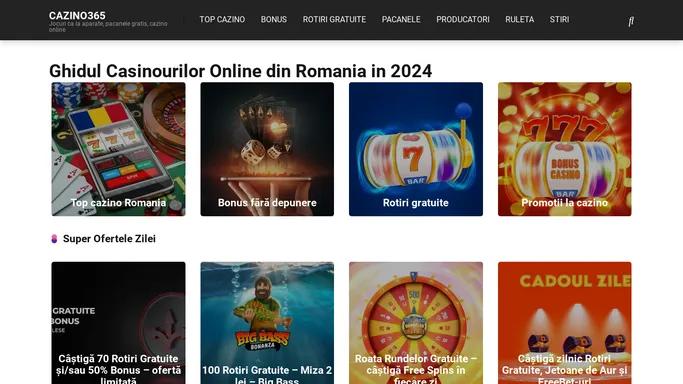 Jocuri Casino Online Gratis - Oferte Exclusive | Cazino365.ro