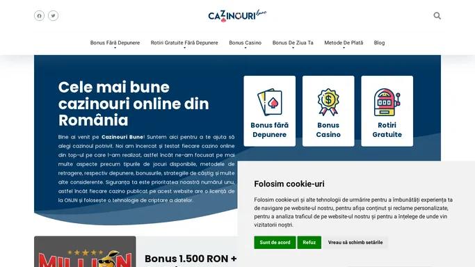 Top Cazinouri Online in 2024 recomandate de experti