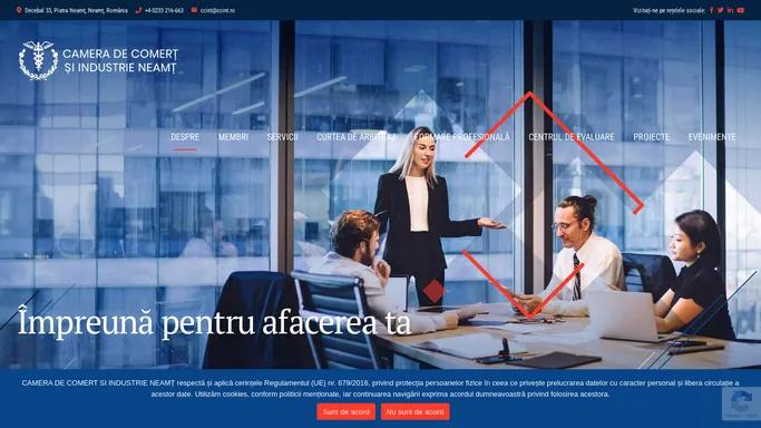 Camera de Comert si Industrie Neamt – Camera de Comert si Industrie Neamt