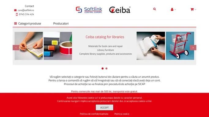 Pagina principala - Produse pentru biblioteci - Softlink