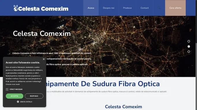 Echipamente de Sudura Fibra Optica - Celesta Comexim