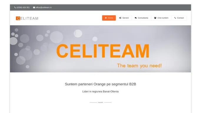 Celiteam partener Orange