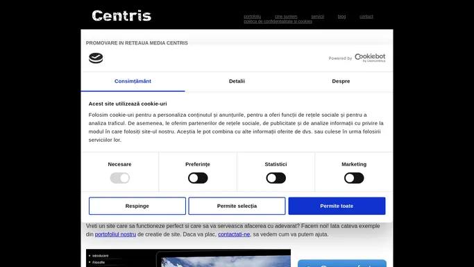 Creare site-uri web | Centris Web Design