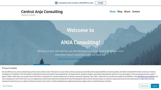 Centrul Anja Consulting – Impreuna castigam