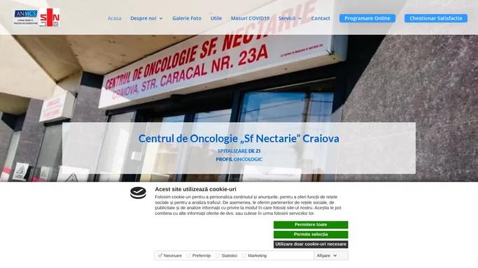 Centrul De Oncologie Sf Nectarie | Craiova
