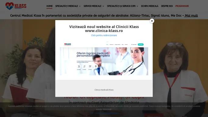 Centrul Medical Klass - Clinica Medicala