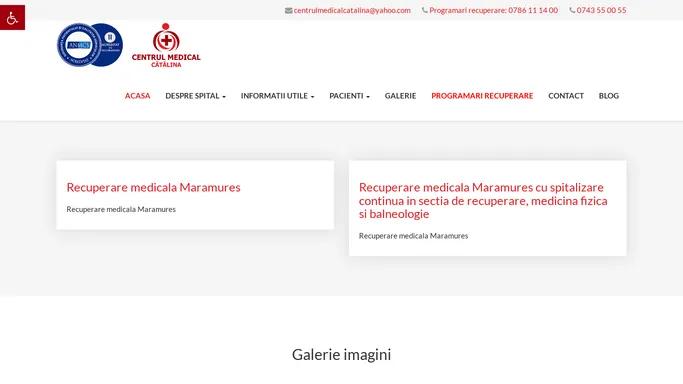 Recuperare Medicala Maramures