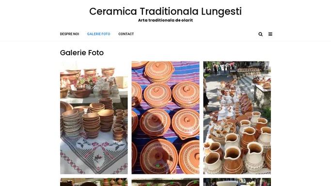 Ceramica Traditionala Lungesti – Arta traditionala de olarit