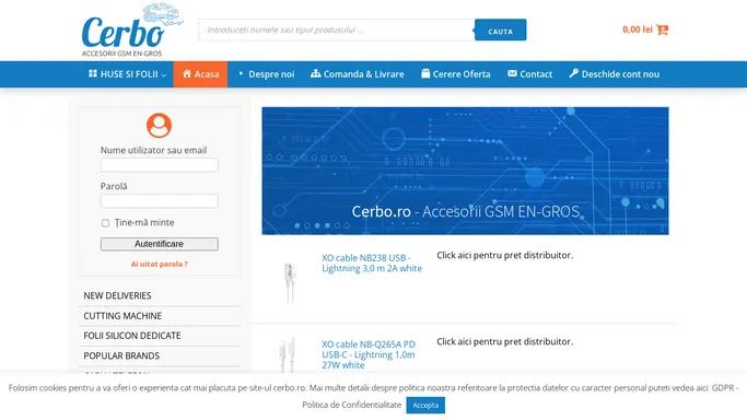 Cerbo - ACCESORII GSM EN-GROS