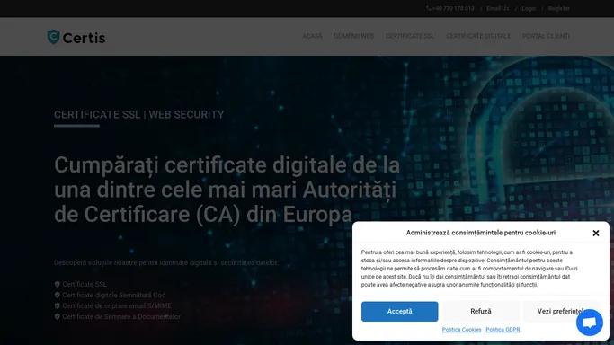 Certificate SSL | Web Security | Certis®