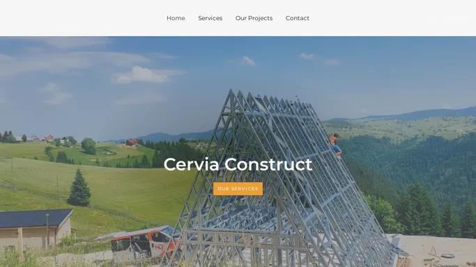 Cervia Construct – constructii si amenajari