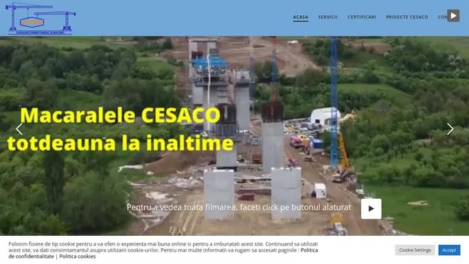 Cesaco – Inchiriem si reparam macarale