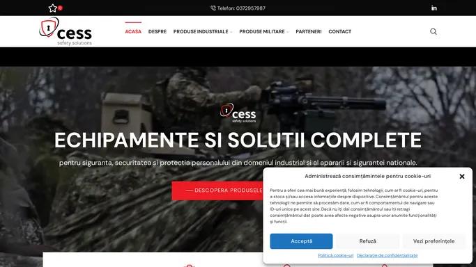 CESS Plus Solutions | Solutii Complete, Eficiente, Specifice si de Siguranta