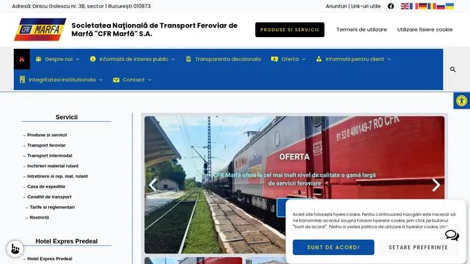 Societatea Nationala de Transport Feroviar de Marfa "CFR Marfa" S.A.