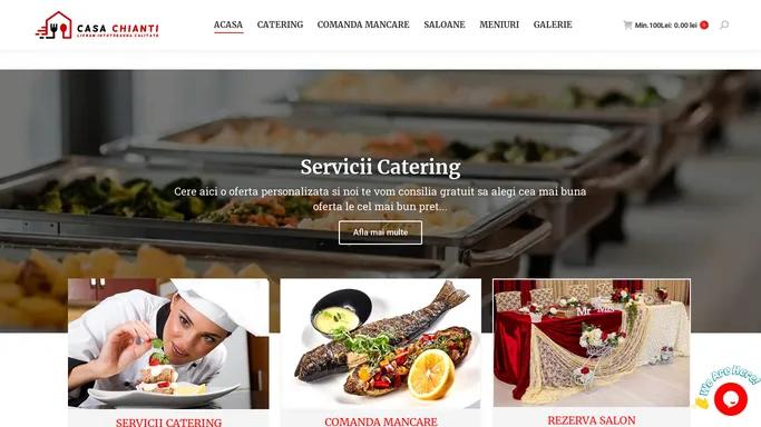 Restaurant Chianti Roman – Catering Evenimente