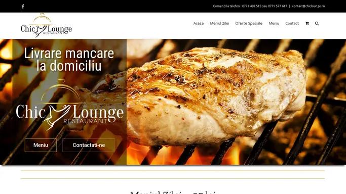 chiclounge.ro – Livrare mancare la domiciliu